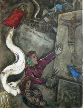 Die Seele des Stadtgenosses Marc Chagall Ölgemälde